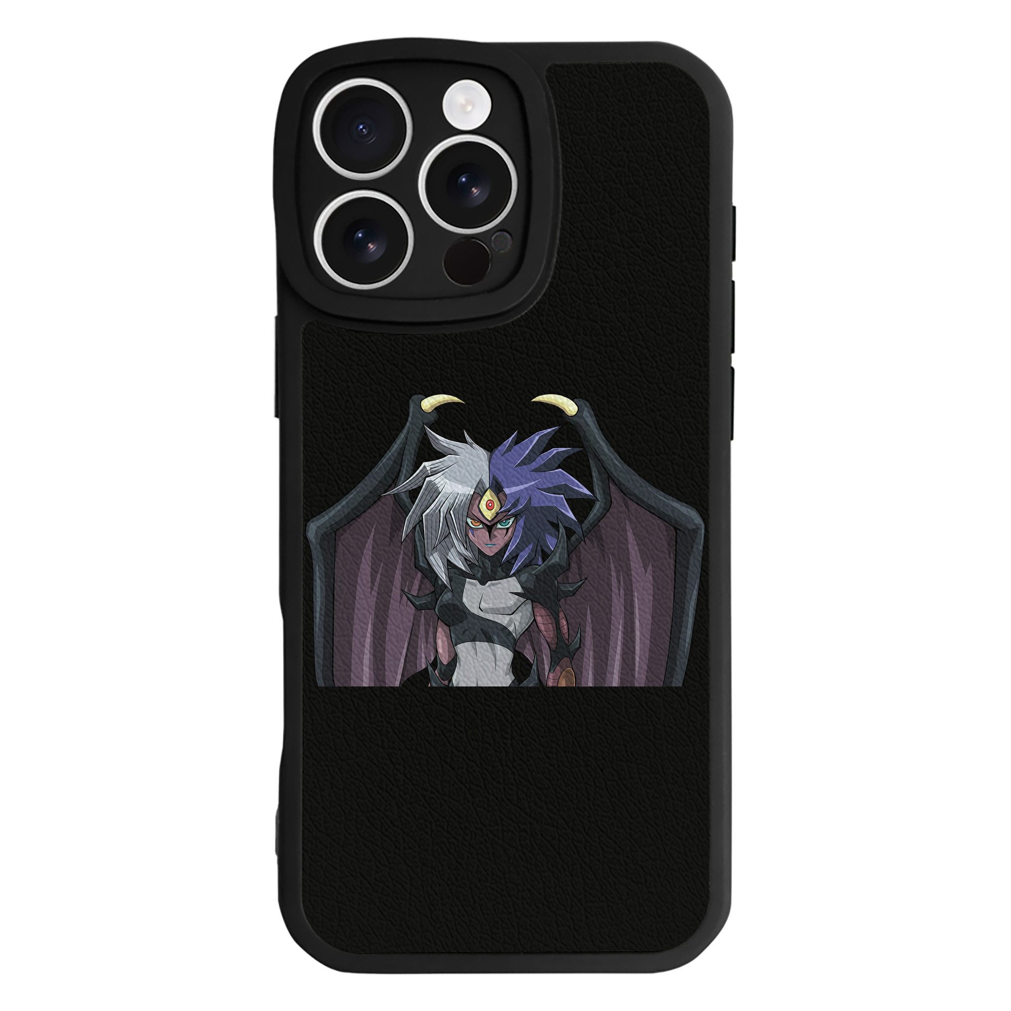（画像用） 遊☆戯☆王 Yu-Gi-Oh! 【iPhone 16シリーズ対応】シリコンスマホケース（レザー調） 材質：シリコン
